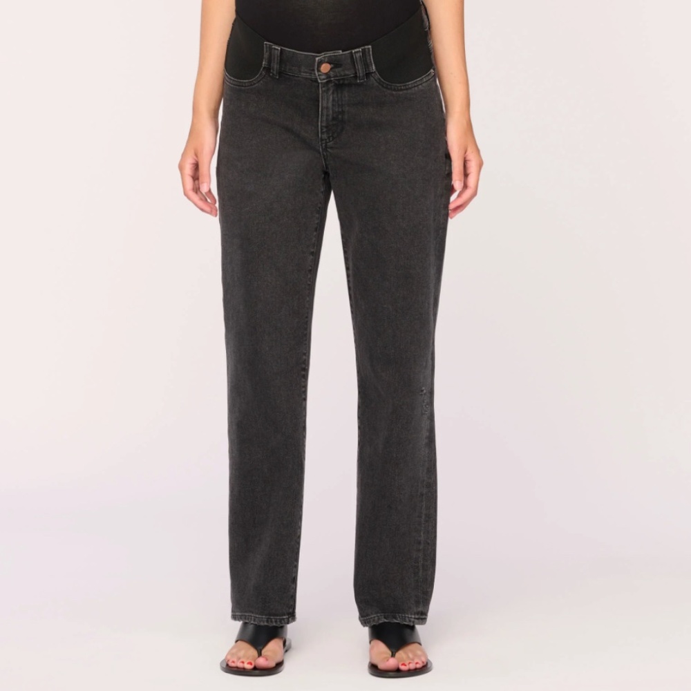 DL1961 Enora Maternity Straight Cigarette Jeans